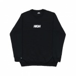 Moletom Crewneck High Swell Preto